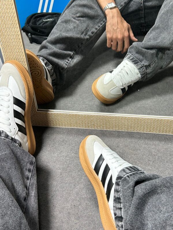 Tênis Adidas Samba Xl Branco/Preto - Image 3