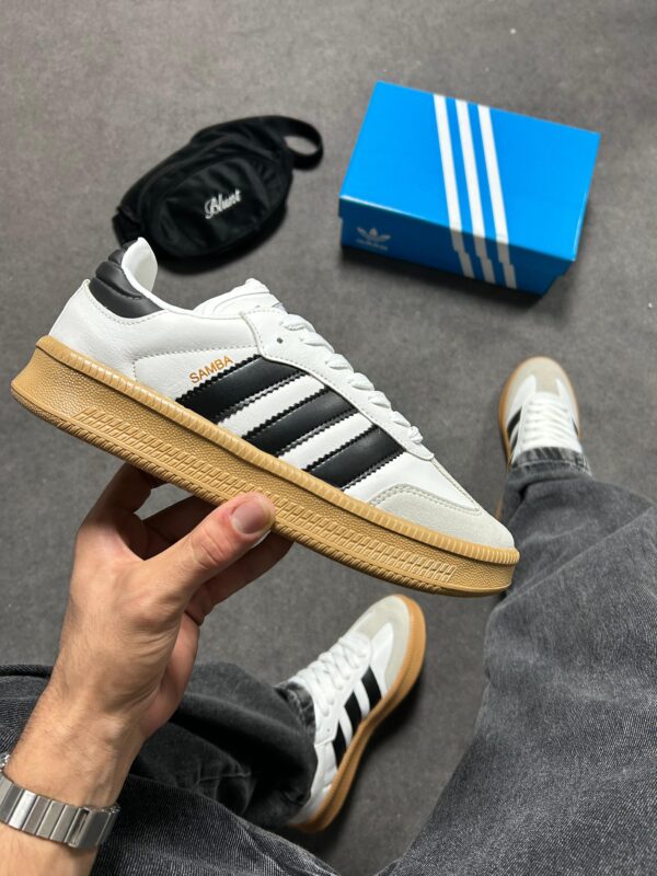 Tênis Adidas Samba Xl Branco/Preto